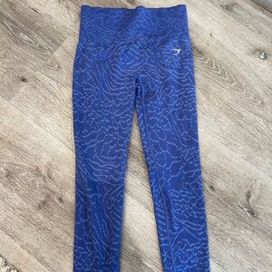 Royal blue Gymshark Adapt leggings